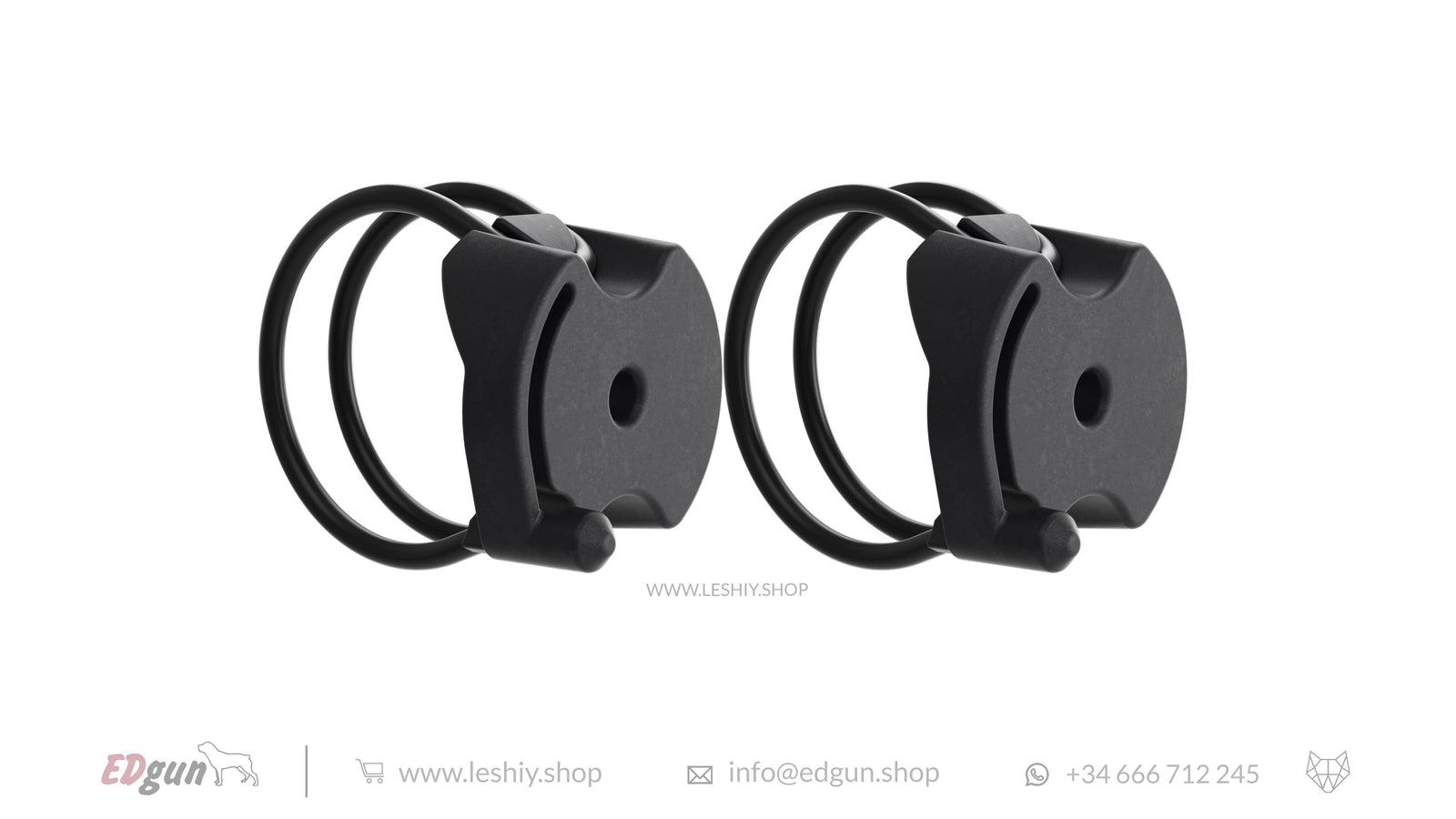 Magazine holder for Leshiy 2 in black