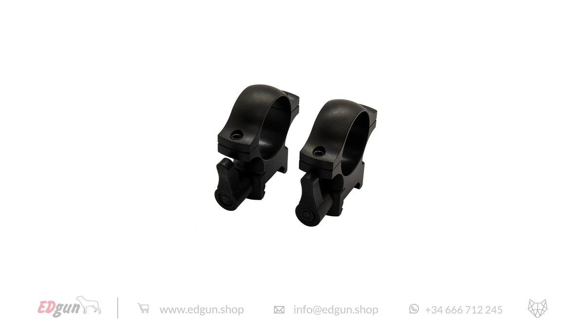 EDgun Tactical Match Rings 30mm Picatinny