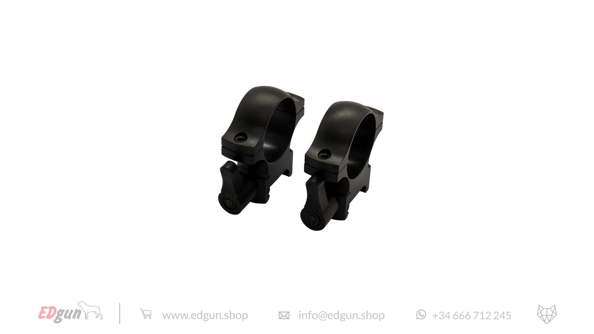 EDgun Tactical Match Rings 34mm · Picatinny