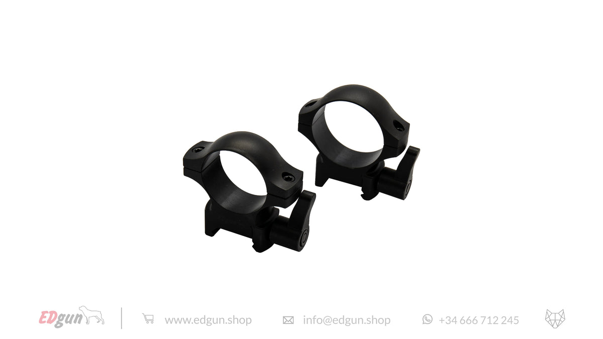 EDgun Tactical Match Rings 30mm Picatinny