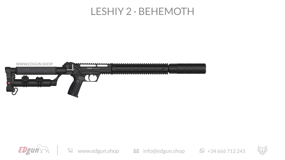 ALL BLACK · Leshiy 2 Behemoth Picatinny (E.A.R) .177 (4.5 mm)