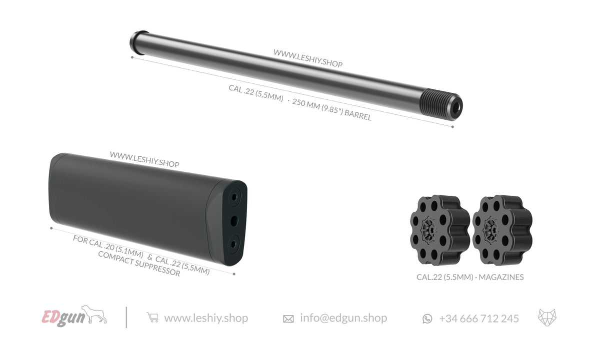 Kit 250 mm (9.85&quot;) Lothar Walther Leshiy 2