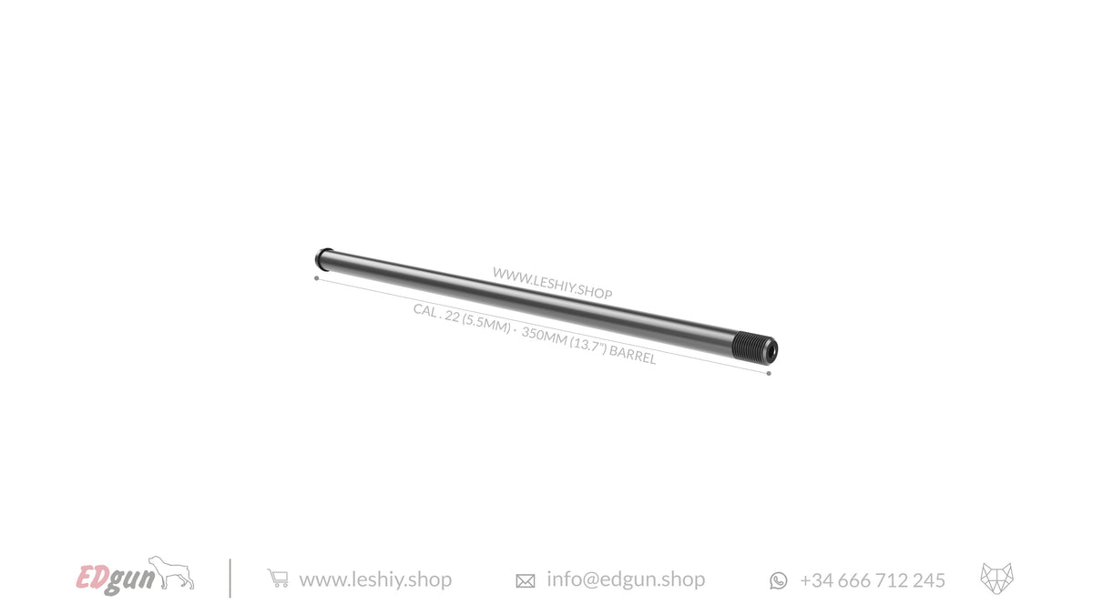 CAL.22 (5.5mm) - 350mm (13.7&#39;) barrel Alfa Precision for Leishy 2