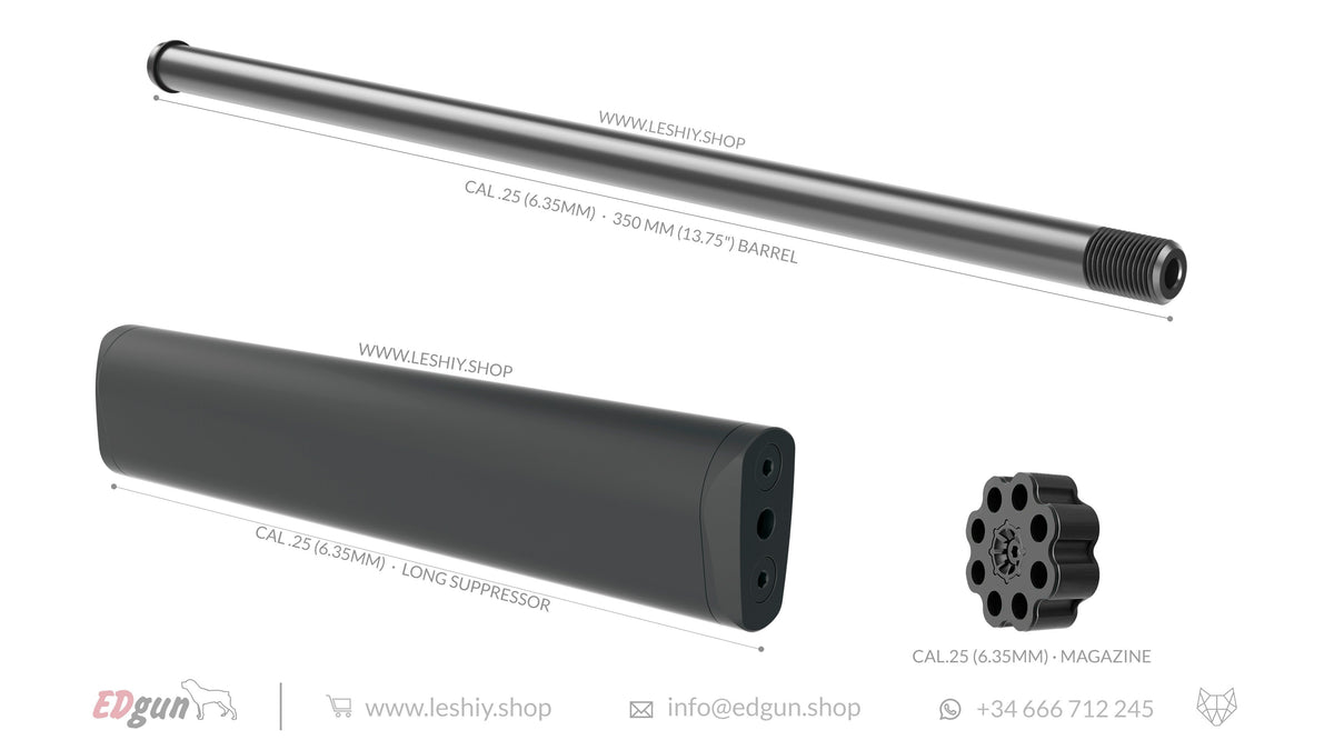 Kit 350 mm (13.75&quot;) Lothar Walther Leshiy 2