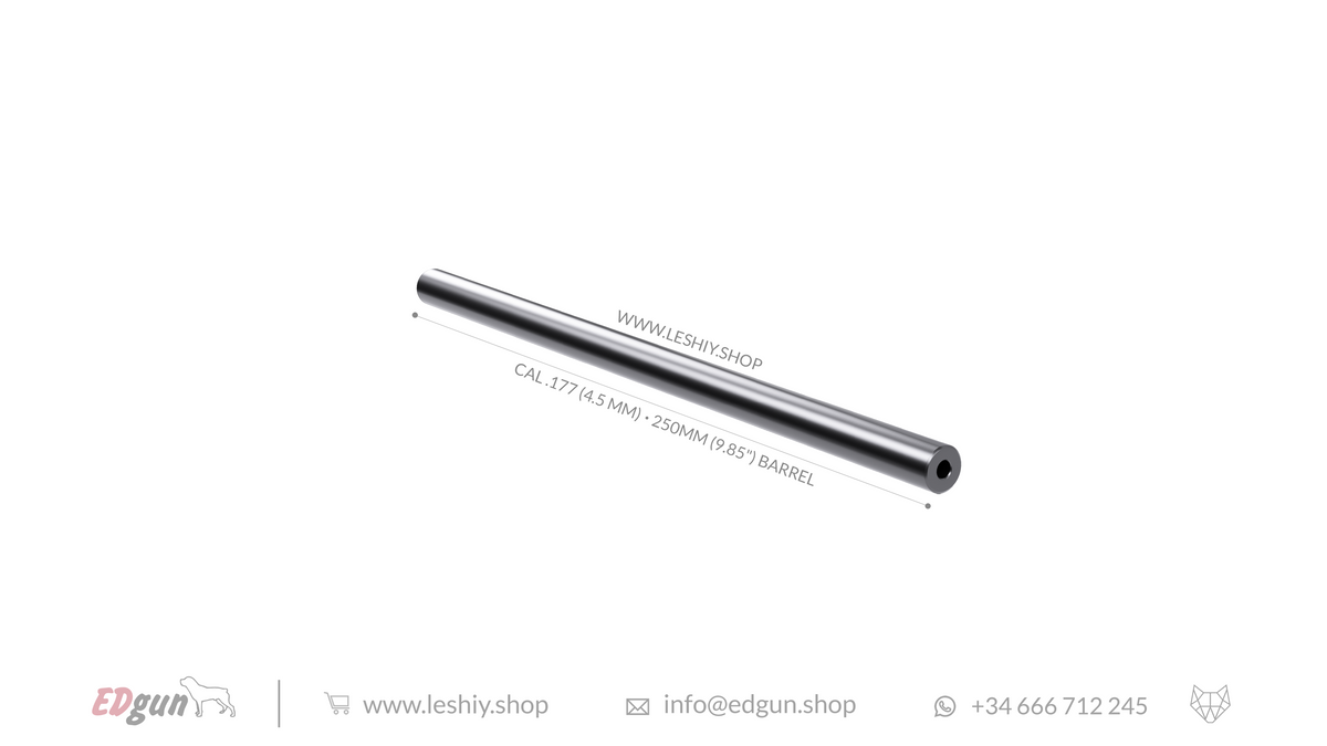 Edgun shop barrel 250mm for Classic Leishy model Lothar Walther