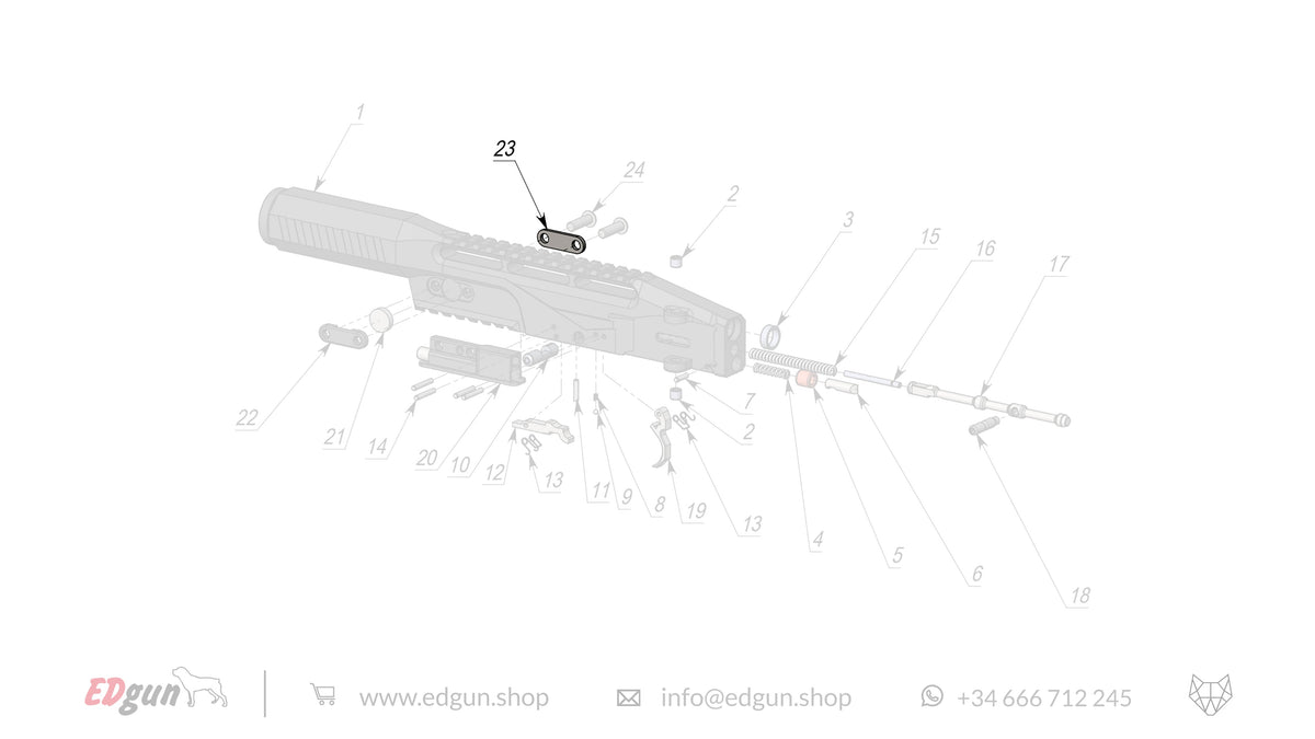 Frame KL000001-00 for Leshiy Classic