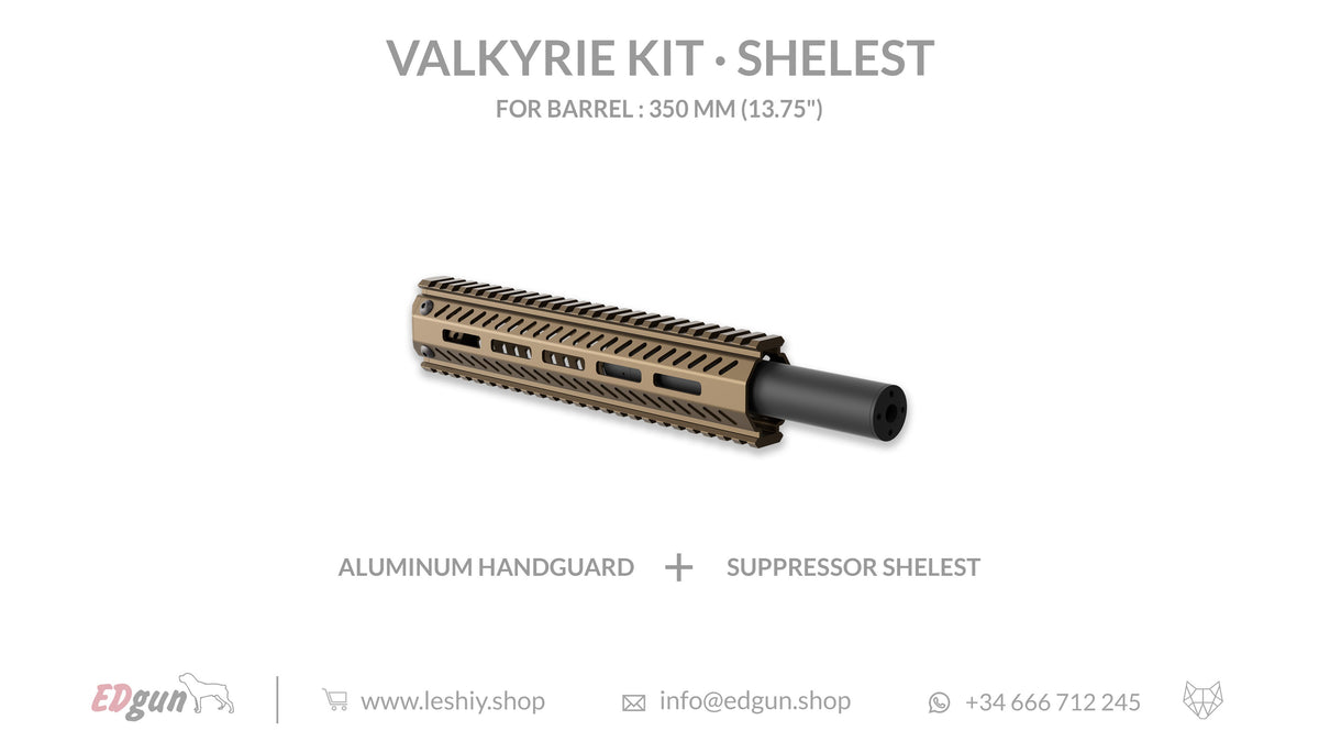 Valkyrie Kit Shelest for barrel 350mm (13.75¨)
