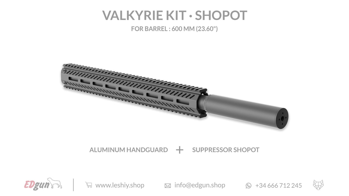 Shopot Valkyrie Kit for barrel 600mm (23.60¨)