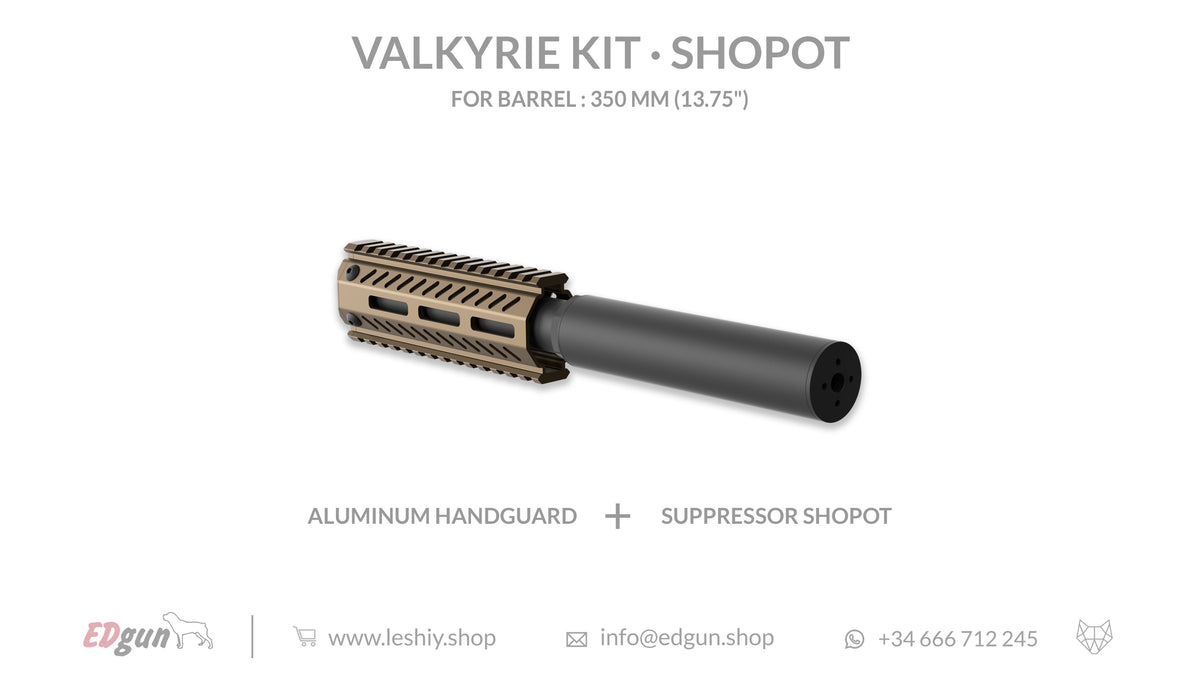 Shopot Valkyrie Kit for barrel 350mm (13.75¨)