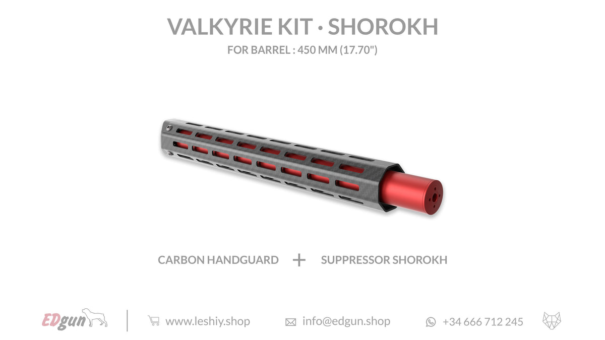 Valkyrie Kit Shorokh for barrel 450mm (17.70¨)