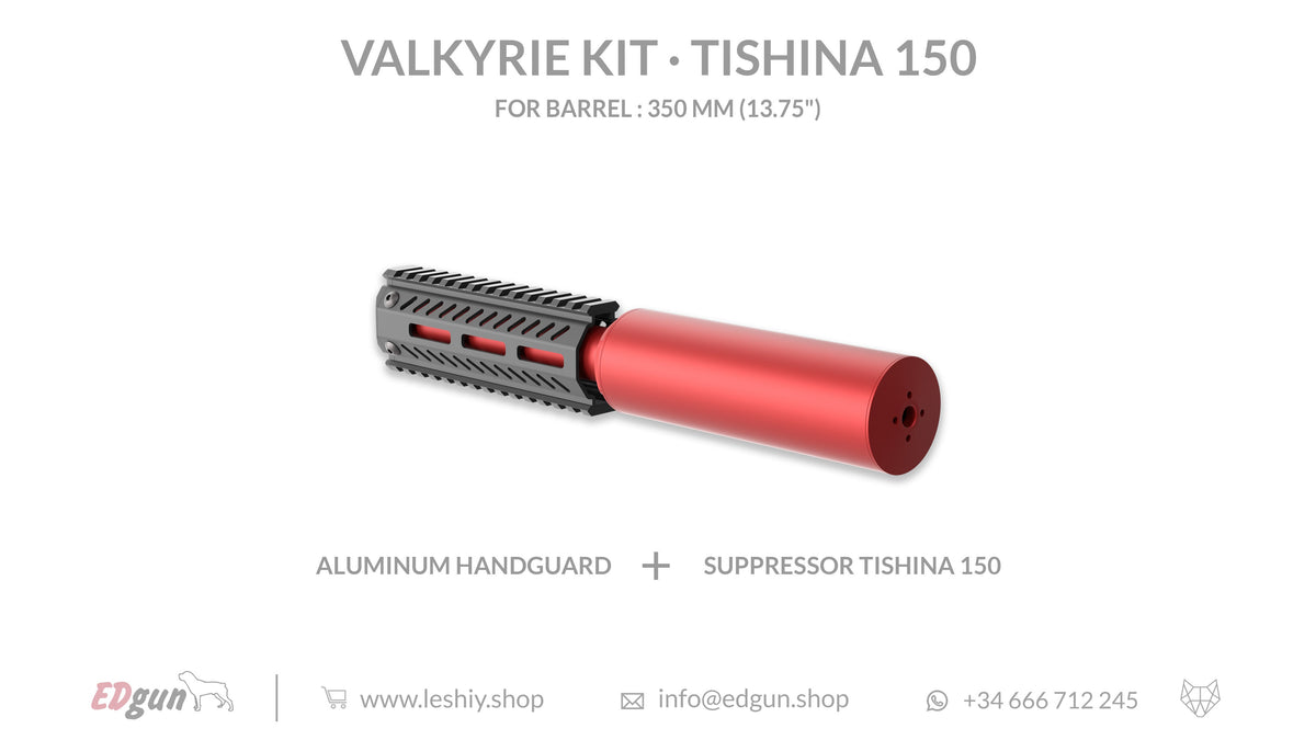 Valkyrie Kit Tishina 150 for barrel 350mm (13.75¨)