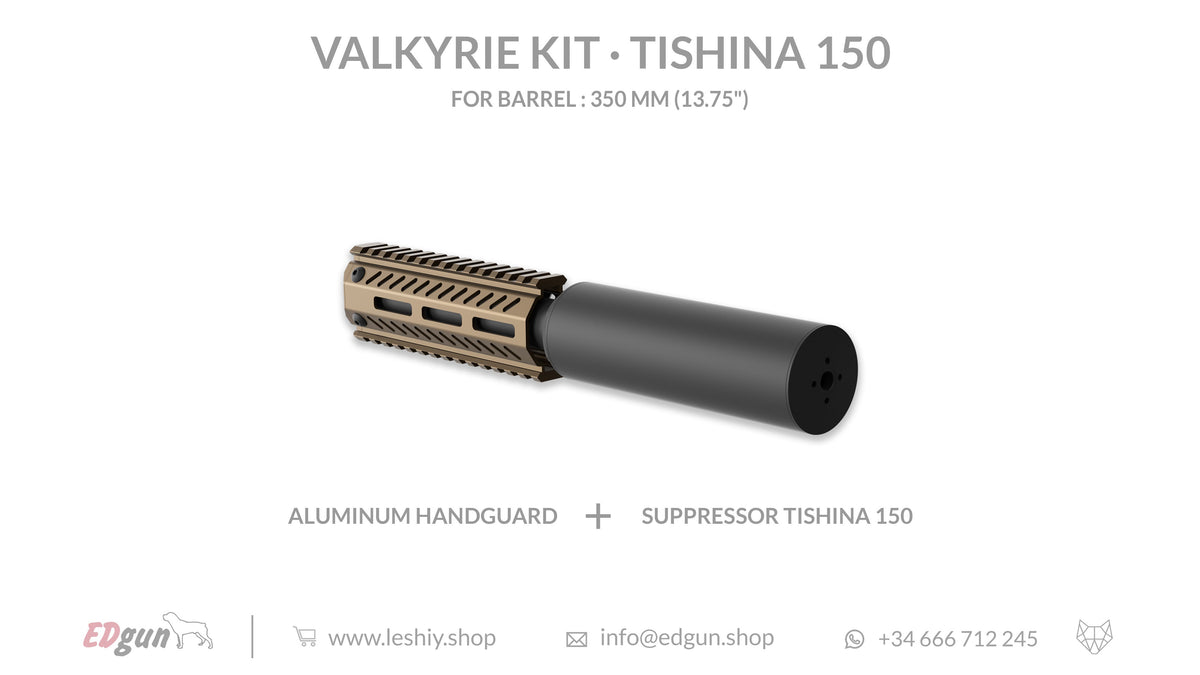 Valkyrie Kit Tishina 150 for barrel 350mm (13.75¨)