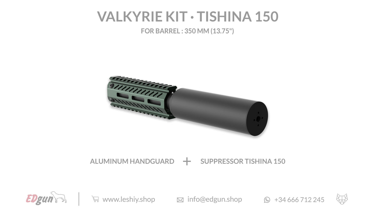 Valkyrie Kit Tishina 150 for barrel 350mm (13.75¨)