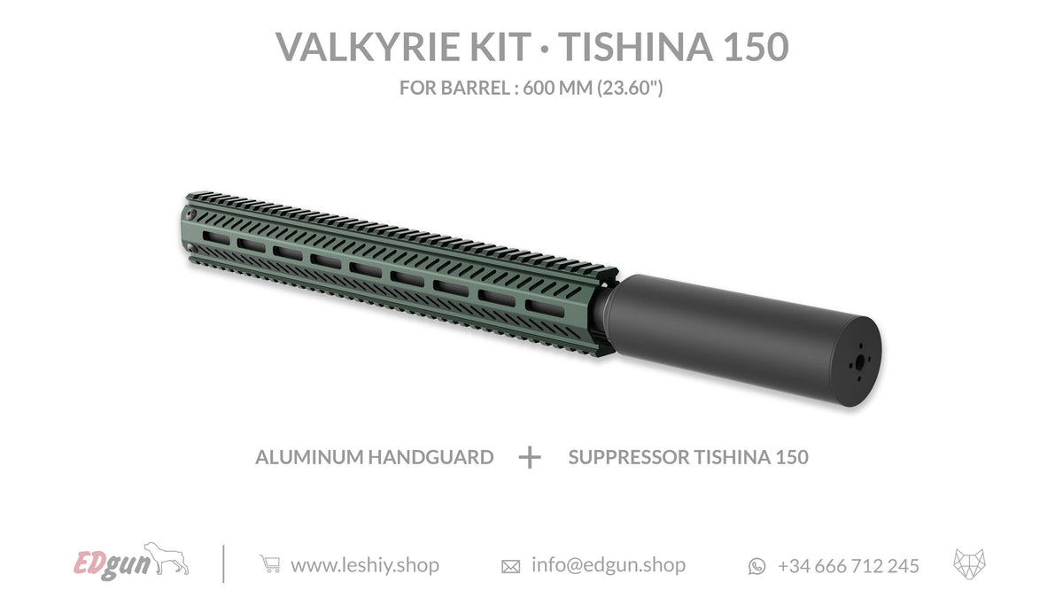 Valkyrie Kit Tishina 150 for barrel 600mm (23.60¨)