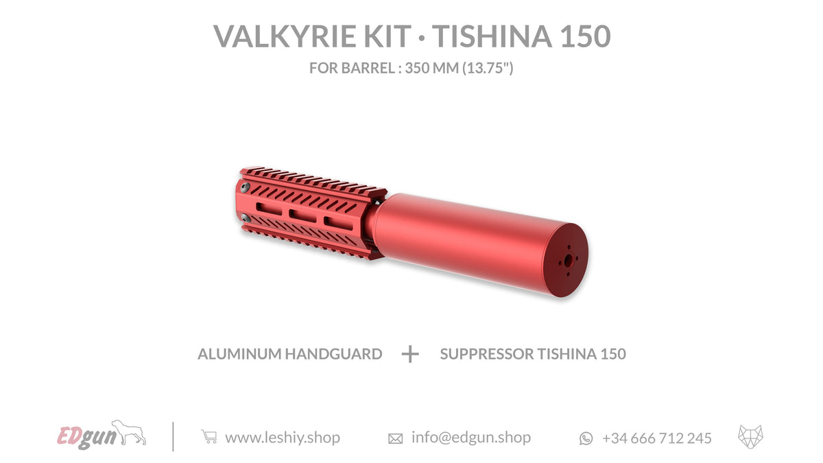 Valkyrie Kit Tishina 150 for barrel 350mm (13.75¨)