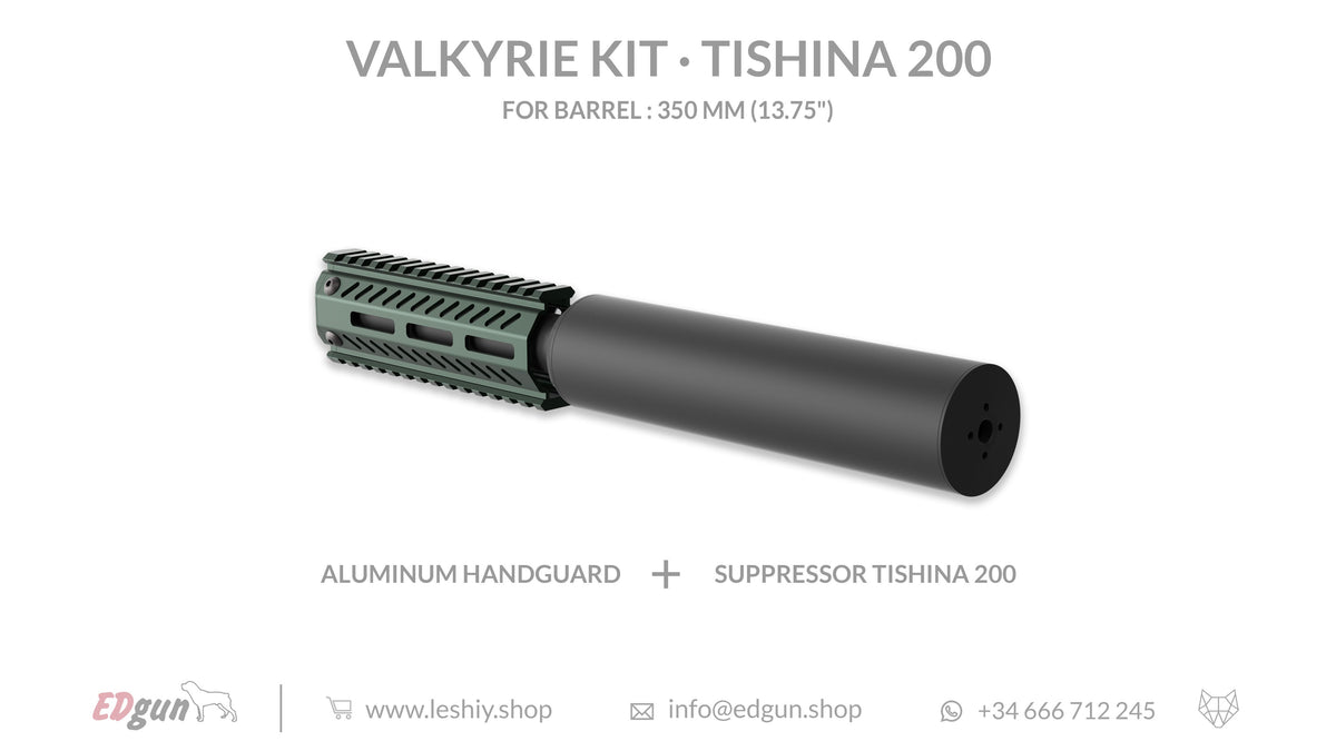 Kit Tishina 200 for barrel 350mm (13.75¨)
