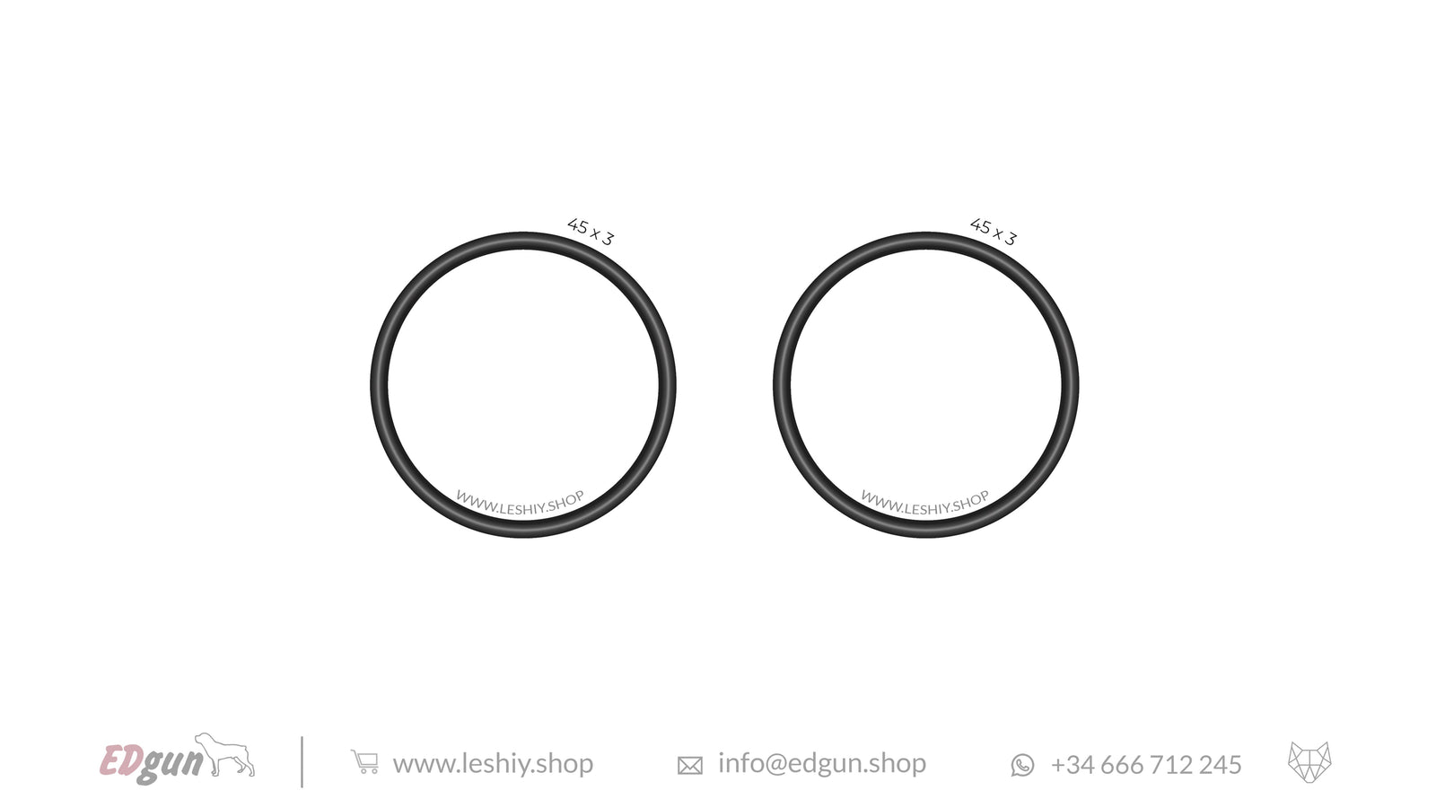 Spare o-rings for magazine holders