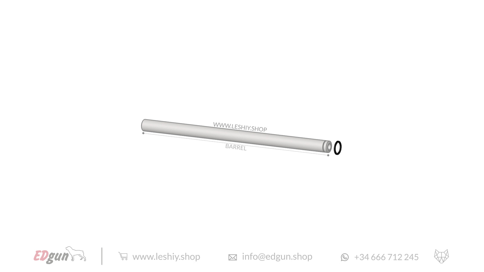 Rings for Leshiy 2 Barrels LSA222017