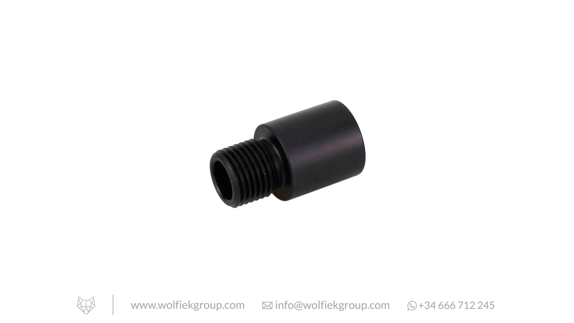 Moderator Adaptor M14x1.25 Female To 1/2UNF-20 Male for Leshiy 2